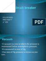 Vacuum circuit breaker