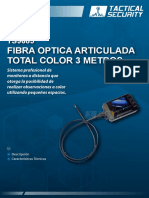 ts9685 Fibra Optica Articulada Total Color 3 Metros