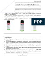 Protocolos de Inspeccion NDT de Liquidos Penetrantes (Previos y Pre-Limpieza)