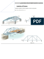 Analysis of Trusses Lec 1