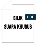 Bilik Khusus