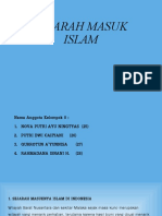 Sejarah Masuknya Islam Di Indonesia PPT Ski