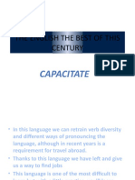The English The Best of This Century: Capacitate