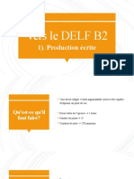Vers le DELF B2 - Production écrite