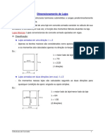 Conceitos de Dimensionamento de Lajes