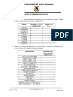 Taller Cifras Significativas