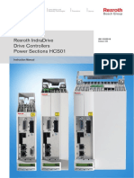 Rexroth Indradrive Drive Controllers Power Sections Hcs01: Instruction Manual