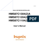 HMS87C1304 (2) A HMS87C1204 (2) A HMS87C1104 (2) A: User's Manual