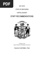 Download Wisconsin Capital Budget Staff Recommendations March 2011 by Exit Exit SN50753844 doc pdf