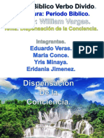 Presentation La Dispensacion de La Conciencia