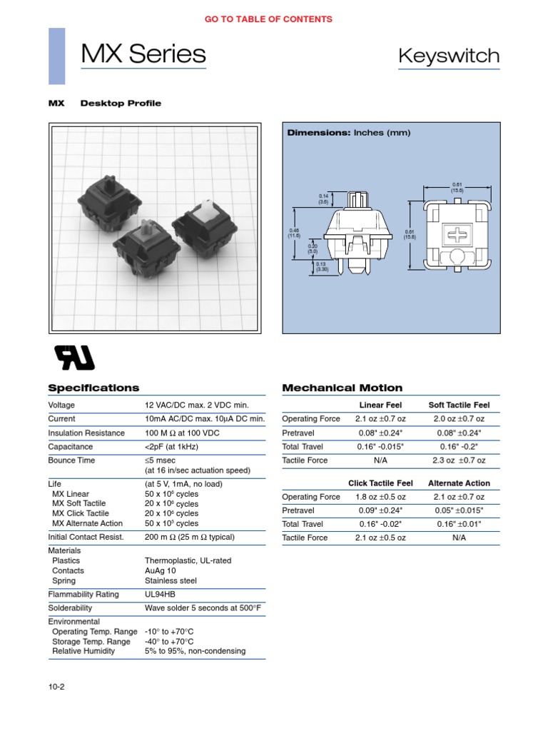 MX Series Switch Specifications Chart | PDF | Printed Circuit Board ...