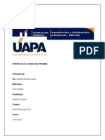 Portafolio A Modo de Prueba Introduccion de Edudacion A Distancia