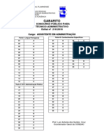 UFF Edital 216 2018 Gabarito AssistenteemAdministracao