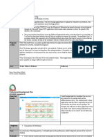 Professional Development Plan EPC4909 Semester 8: Competenc y Goal