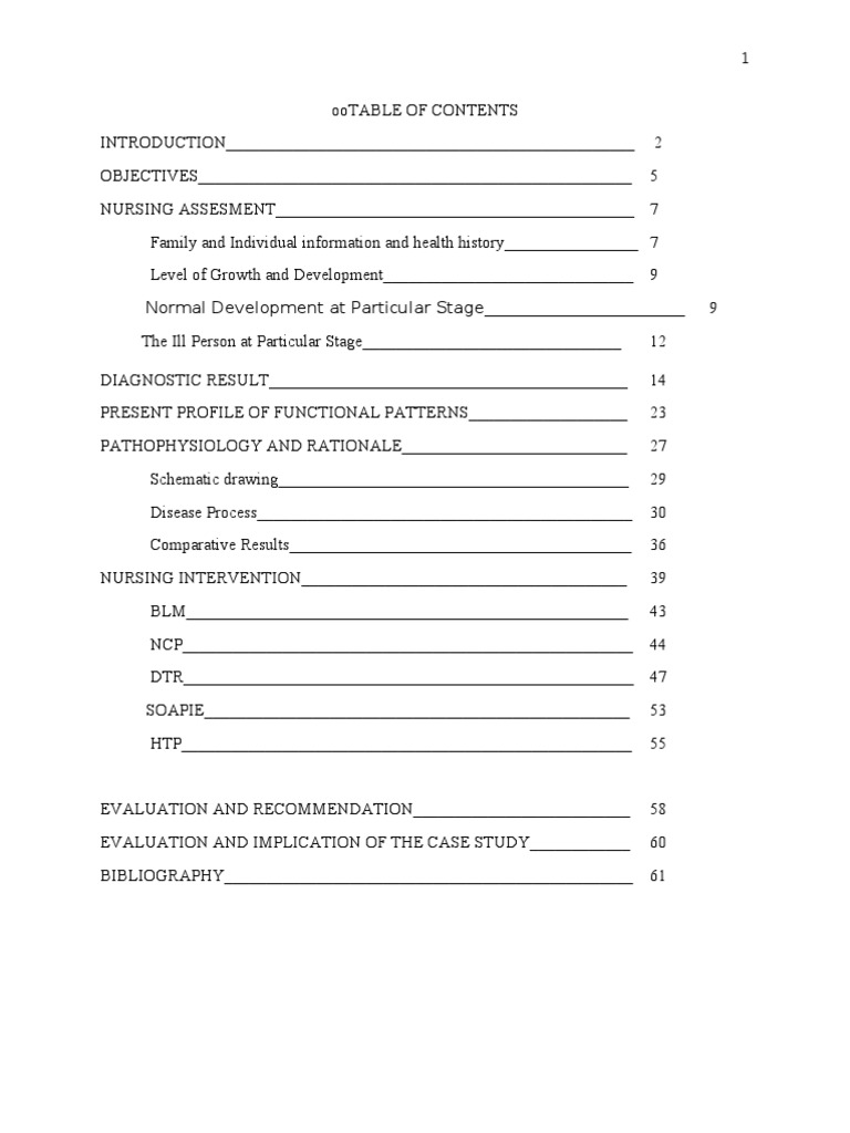 A Case Study on breast cancer (2003) Breast Cancer Mastectomy