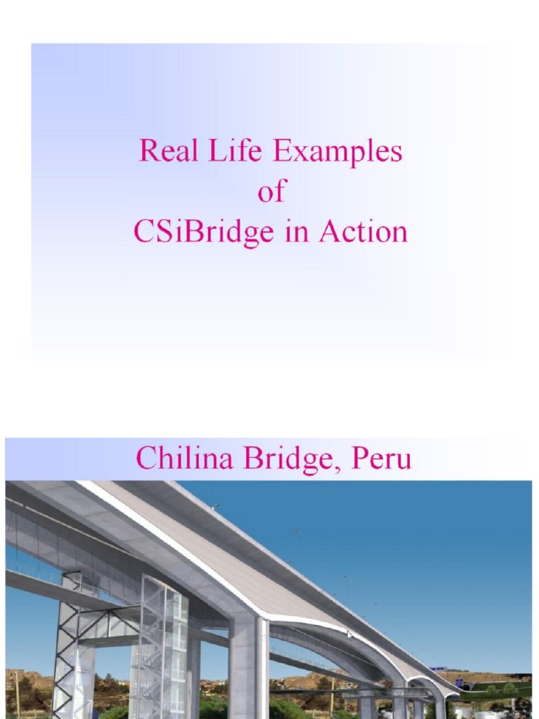 Diseño Sísmico de Puentes con CSiBridge | PDF