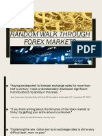 Random Walk Through Forex Markets