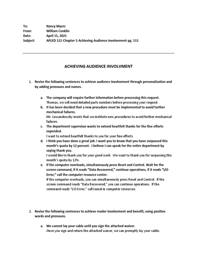 Acheiving Audience Involvement PG | PDF | Computer Science | Computing