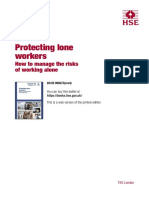 Protecting Lone Workers: How To Manage The Risks of Working Alone