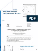 Convección Natural en Medios Porosos sin y con Generacion de Calor