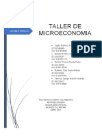 Taller Microeconomia Entrega 2