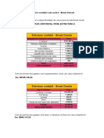 Estrutura Contábil e de Custos