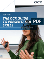 The Ocr Guide To Presentation Skills