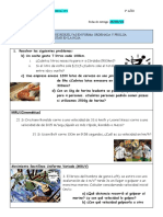 Trabajo Práctico de FÍSICA #1 3° AÑO