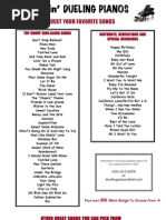 Download SAMPLE - DUELING PIANO SONGLIST GALLOWASHERE by keyz88 SN50755399 doc pdf