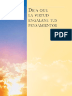 Deja Que La Virtud Engalane Tus Pensamientos