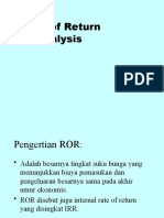  ROR Analysis