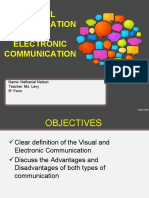 Mob Visual and Electronic Communication Presentation
