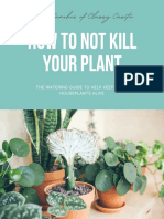How To Not Kill Your Plant Ebook