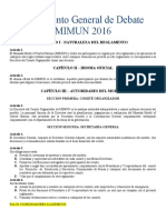 1 Reglamento General de Debate MIMUN 2016