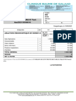 Facture PROFORMA