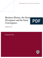 Business History, The Great Divergence and The Great Convergence