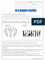 Grupos sociais definição características