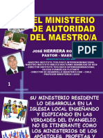 Perfil Ministerial Del Maestro