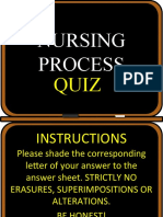 1 - Nursing Process Quiz