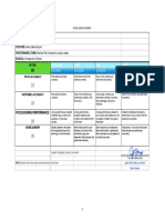 Rubrics For Music EUAN HILARIO (Performance Task)