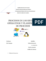 Analisís Sistemas Operativos