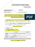 APPELLANTS’ RESPONSE TO COURT’S PREJUDICIAL 03/01/11 ORDERS