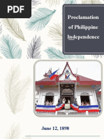 RPH Proclamation of Philippine Independence