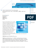 User Experience Storyboards: Building Better Uis With Rup, Uml, and Use Cases
