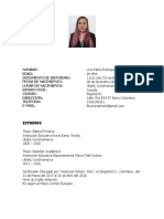 CV Lina Maria Actualizada