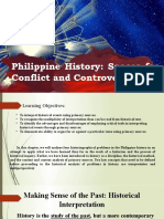 PHILIPPINE HISTORY SPACES For CONFLICT and CONTROVERSIES 1