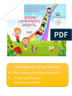 Informe Campamento