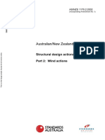 Australian/New Zealand Standard: Structural Design Actions Part 2: Wind Actions