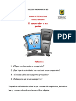 Partes del computador: monitor, teclado, mouse y más