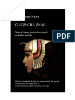 CLEOPATRA'S SNAIL: Natural History Stories About Snails and Other Animals